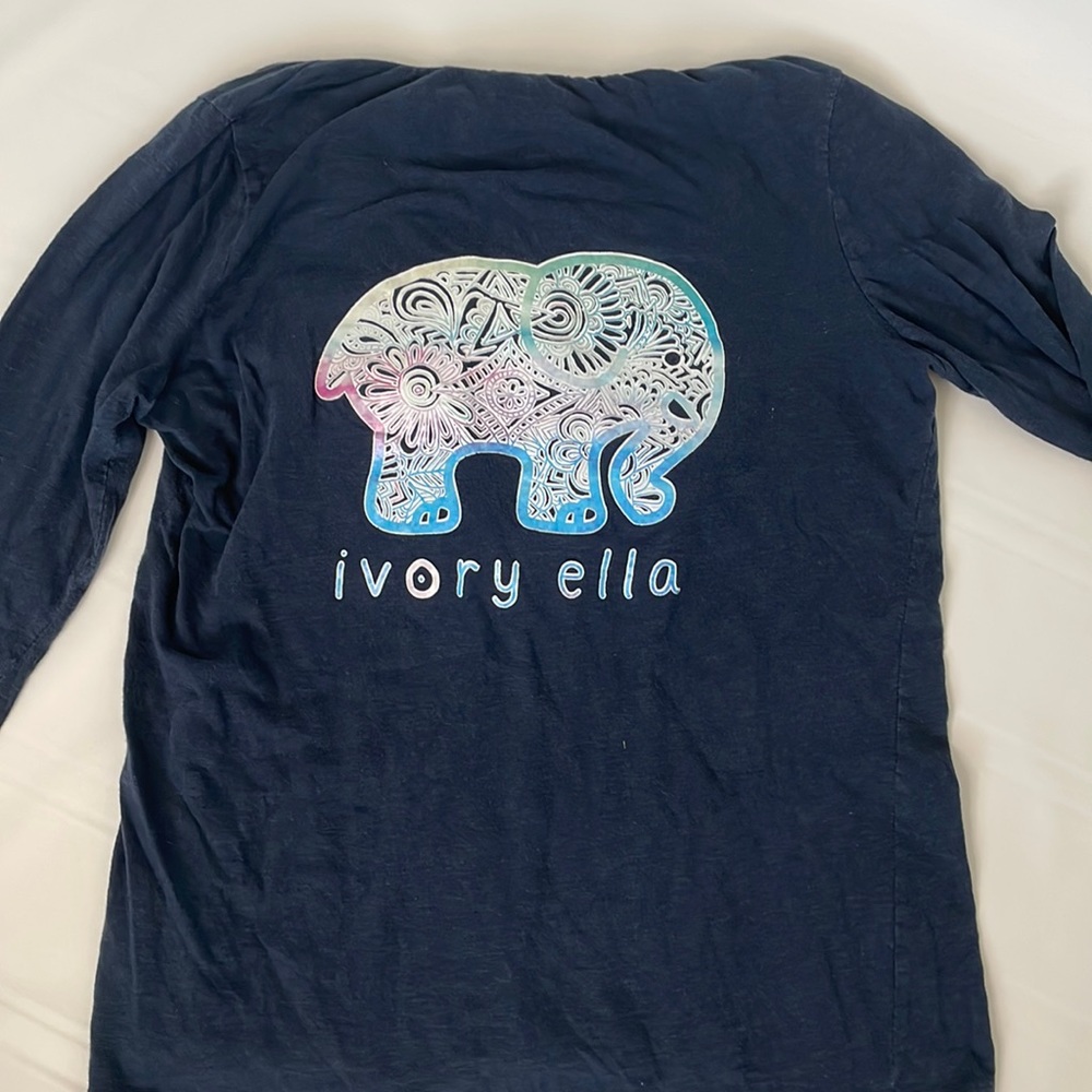 Ivory Ella long sleeve top